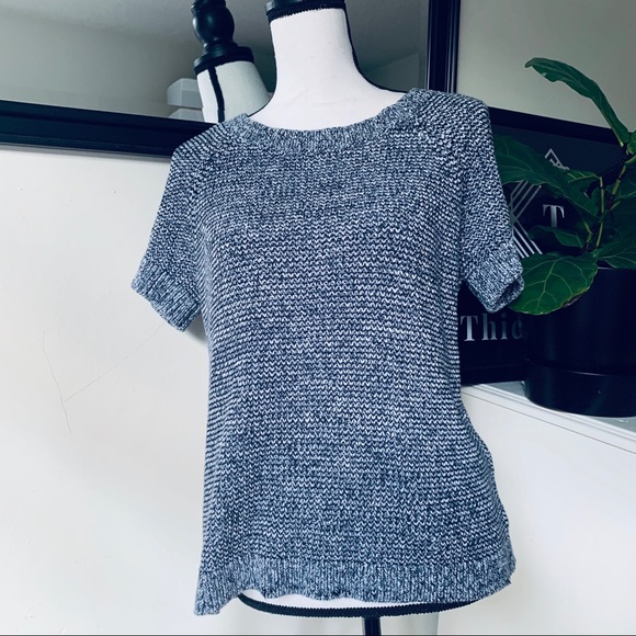 Lucky Brand Short Sleeve Sweater - Picture 1 of 3